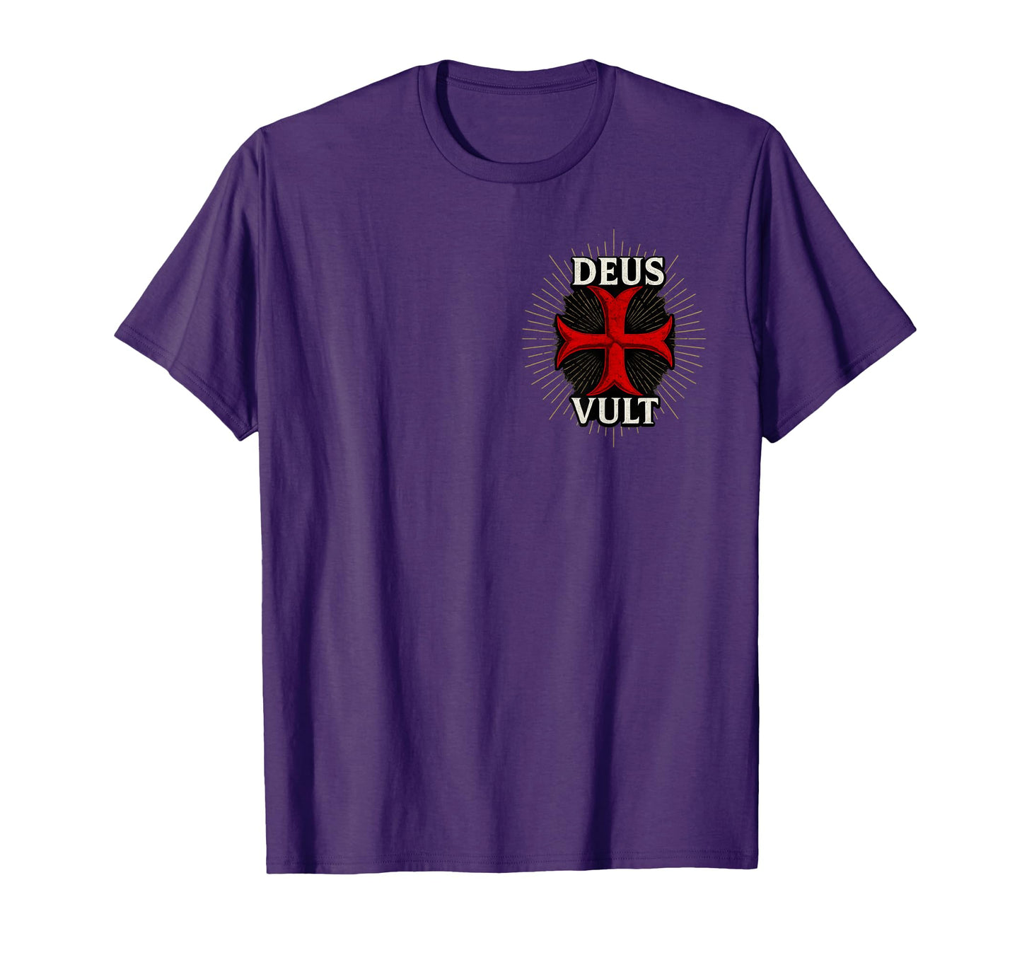 Deus Vult - Catholic Warrior of Christ T-Shirt