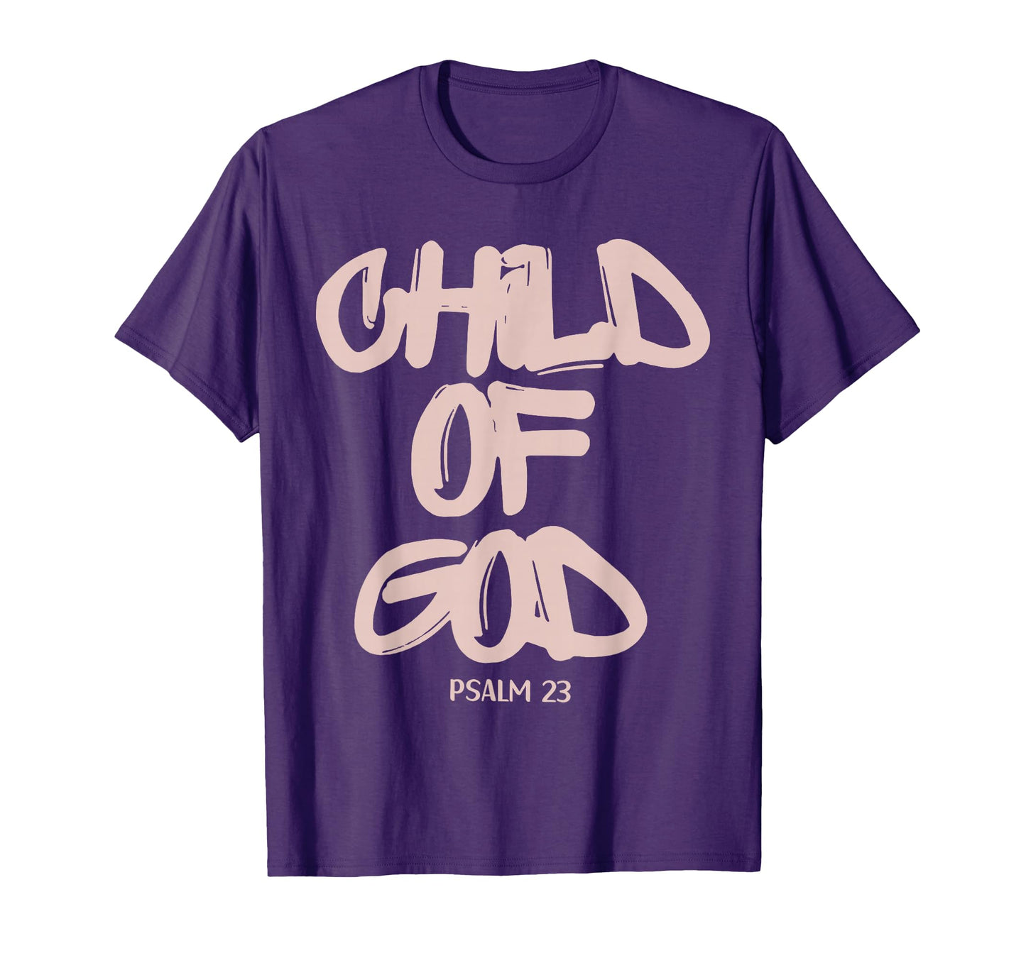 Child of God Kid Christian Faith Religious Jesus Bible Verse T-Shirt