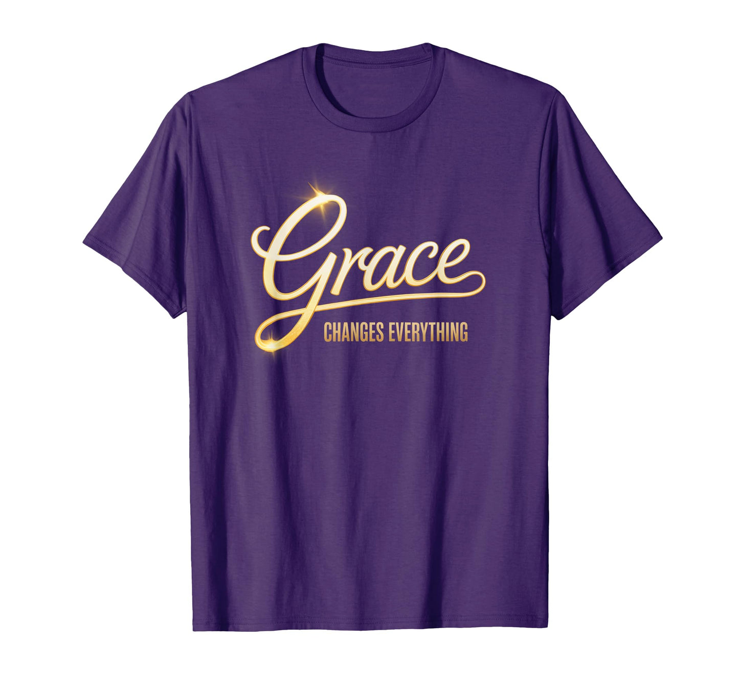 Grace Changes Everything Christian Faith Design T-Shirt