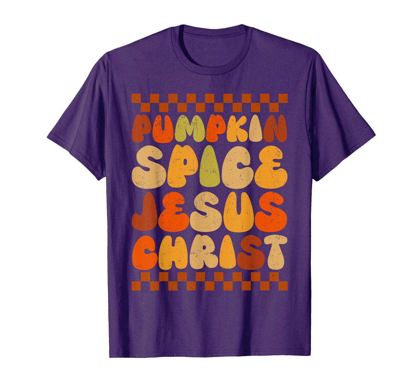 Pumpkin Spice Faith Inspired Autumn Season T-Shirt