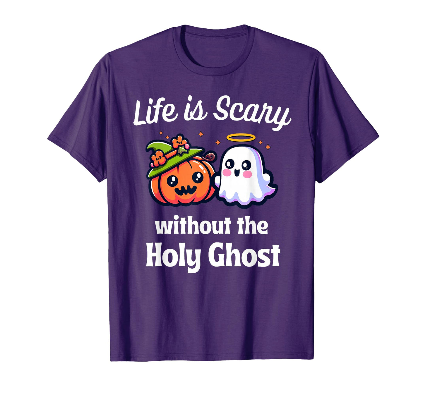 Funny Holy Ghost Christian Halloween Jesus Costume Kids Mom T-Shirt
