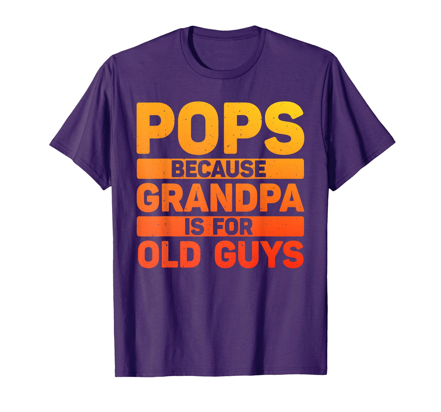 Pops Design For Grandpa From Grandkids Father's Day Pops T-Shirt