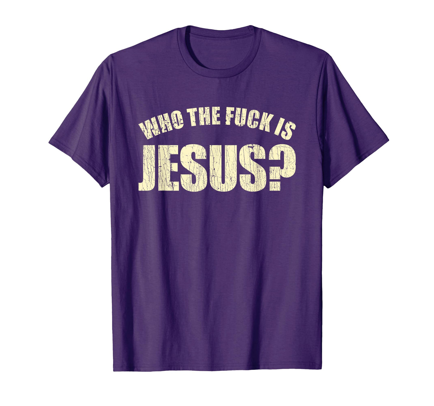 Who The Fuck Is Jesus Funny Saying T-Shirt