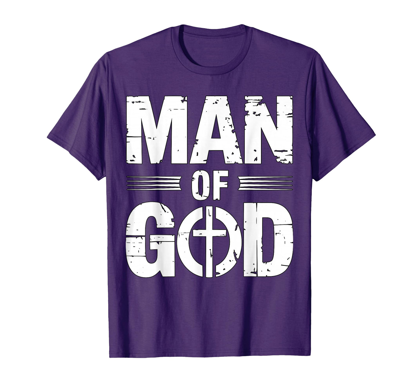 Man of God with Cross Religious Faith Christian T-Shirt