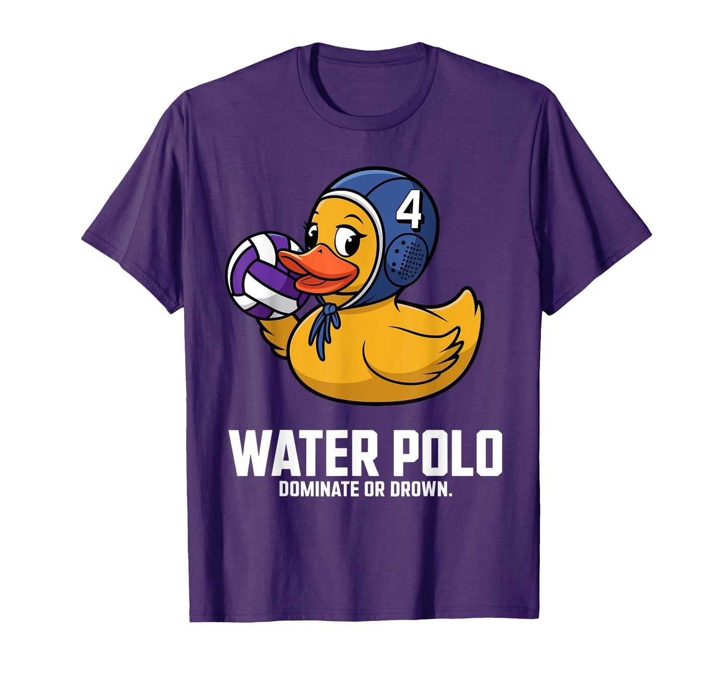 Funny Water Polo Art For Men Women Boys Water Polo Player T-Shirt