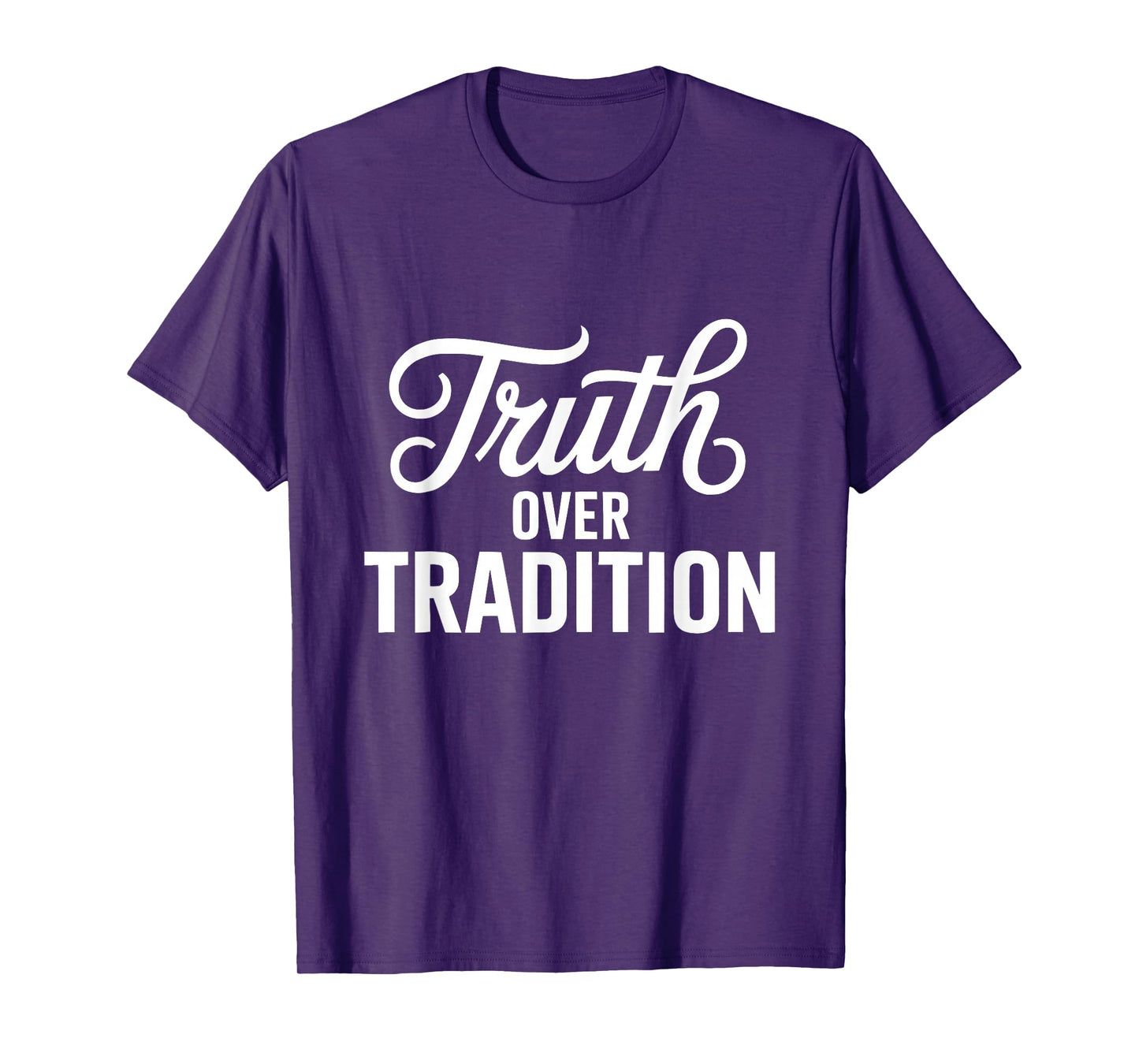 Truth Over Tradition Hebrew Israelite Judah Yah Israel T-Shirt