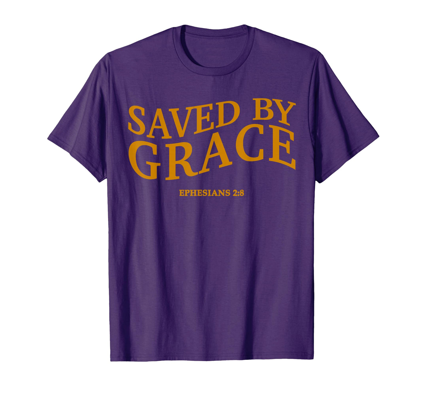Saved by Grace Christian Jesus God Son Brother Sister Girl T-Shirt