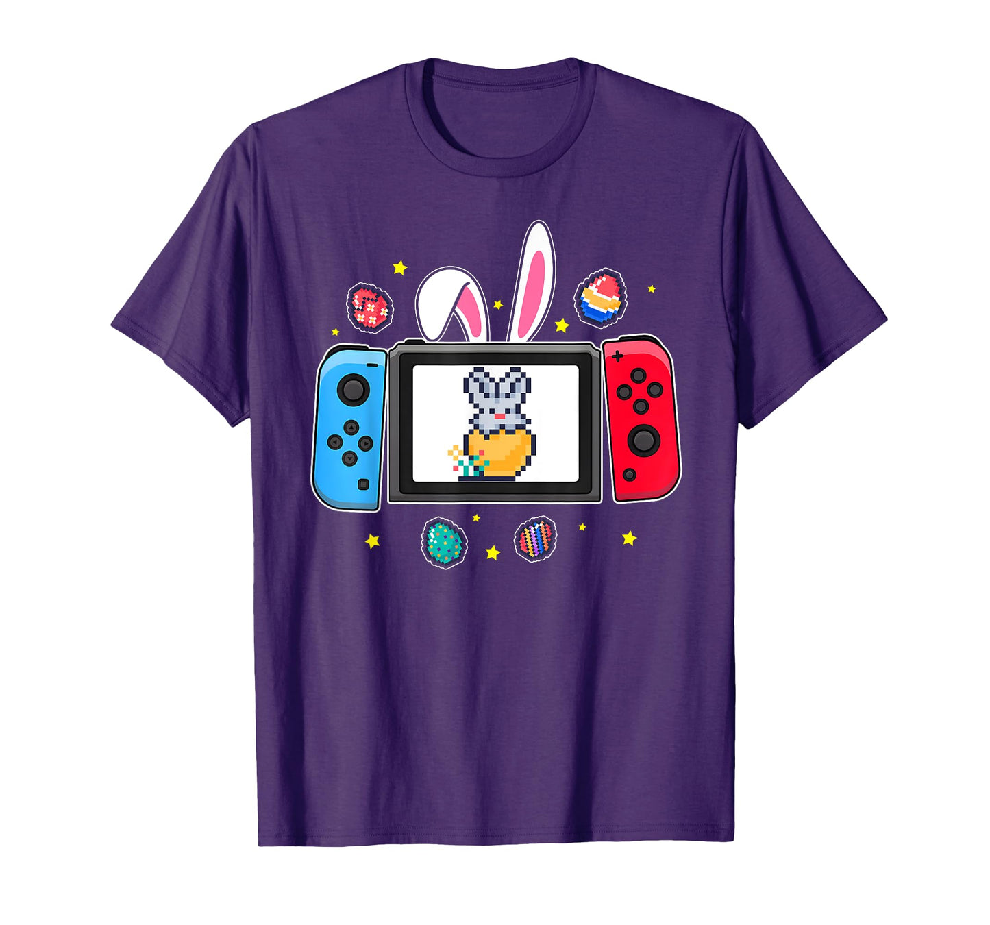Easter Video Game Bunny Eggs Gaming Gamer Boys Men Teen Kids T-Shirt
