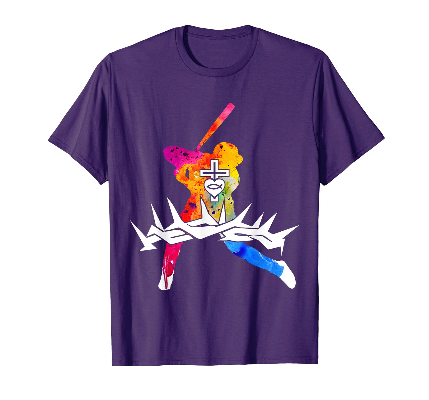 Religious Jesus Baseball Christian GOD Baseball T-Shirt