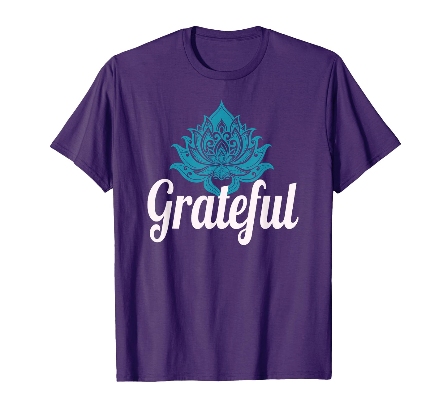 Grateful Blue Flower T-Shirt