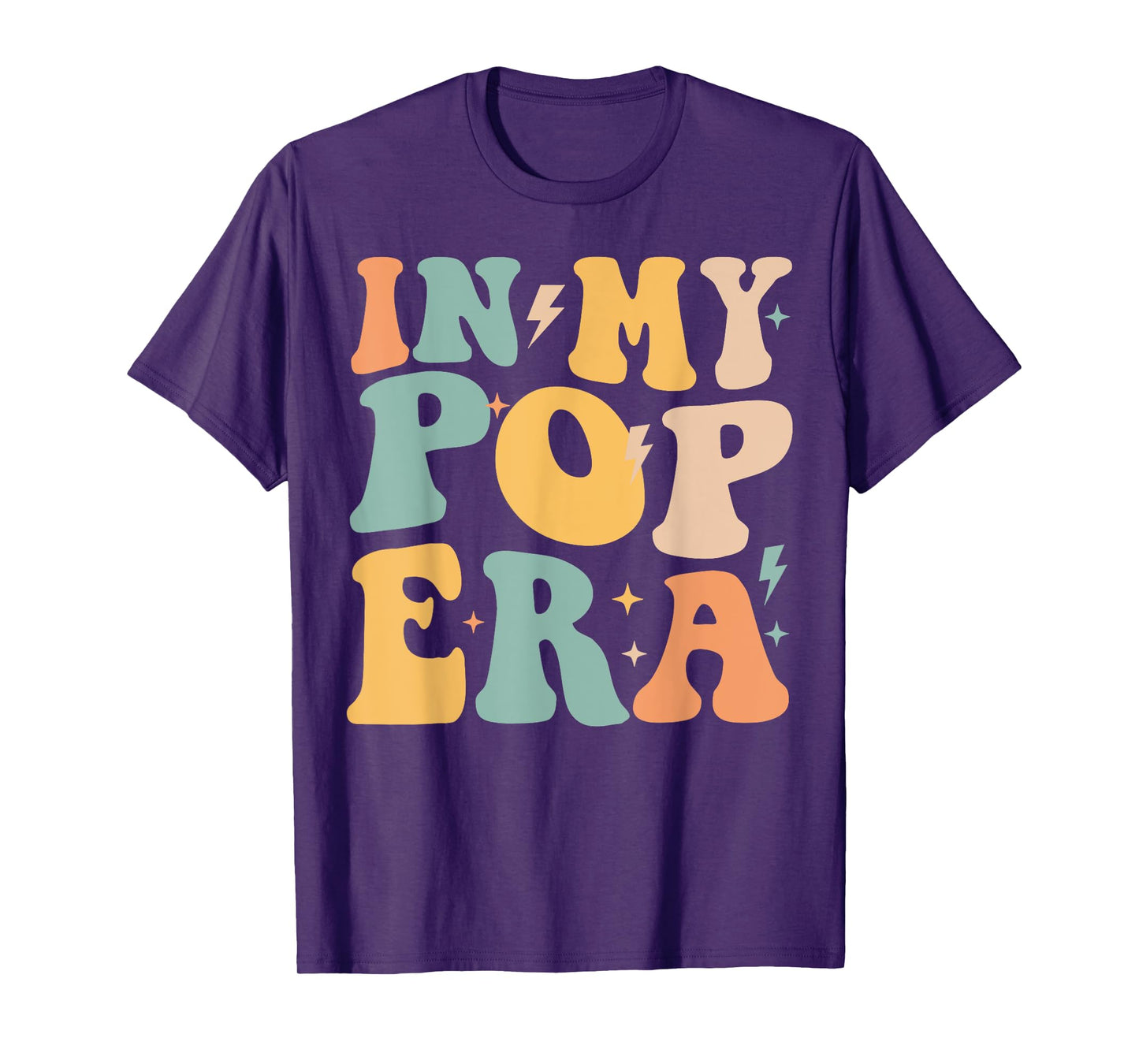 Retro Groovy In My Pop Era Father's Day T-Shirt