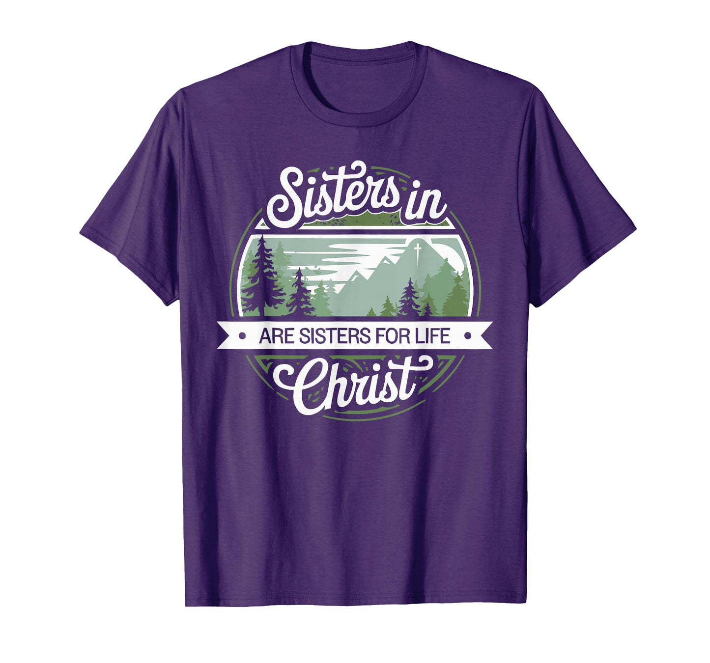 Sisters In Christ Religion Jesus Christian Women Faith T-Shirt