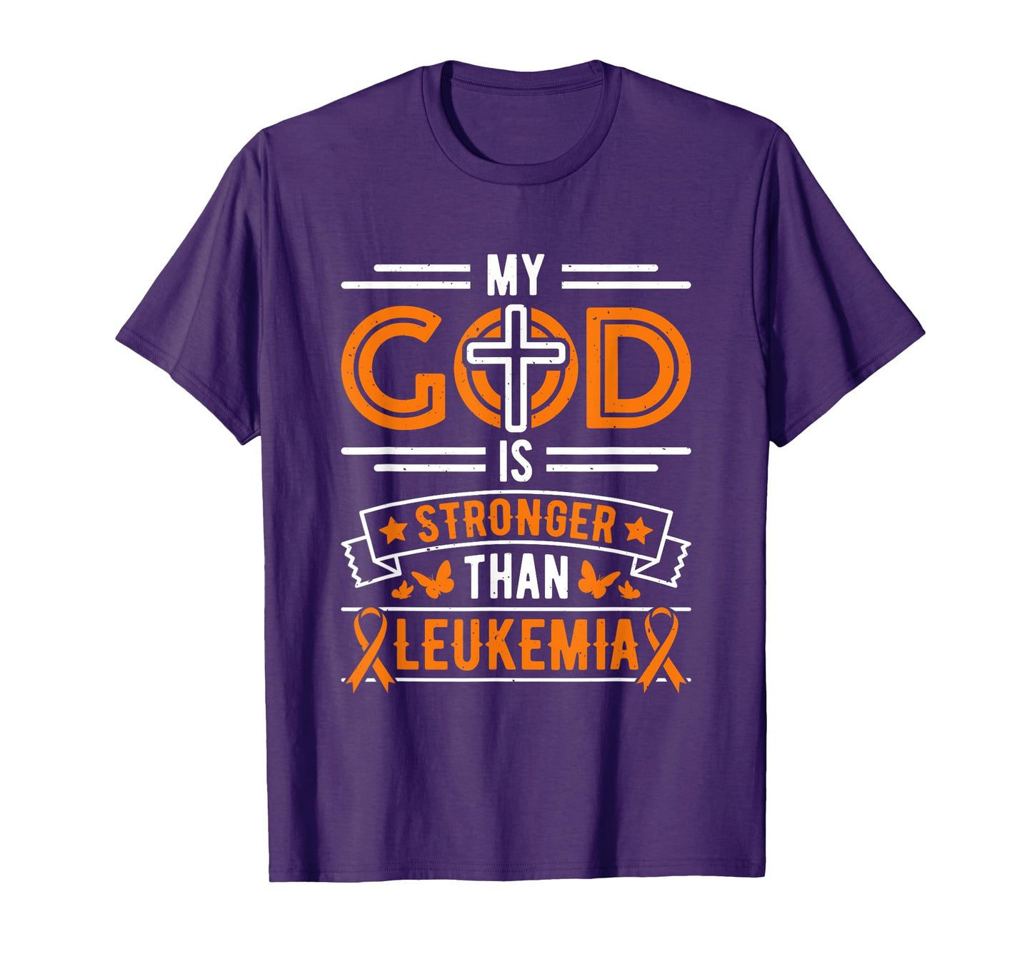 My God is Stronger Than Leukemia Survivor T-Shirt