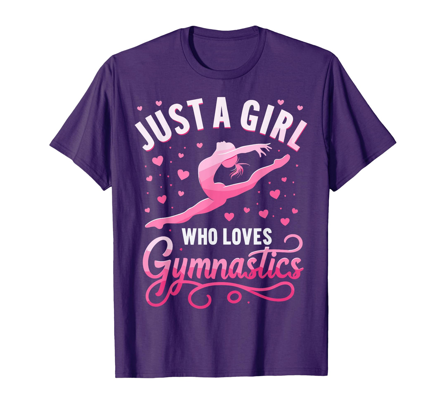 Gymnast Lover Just A Girl Who Loves Gymnastics T-Shirt