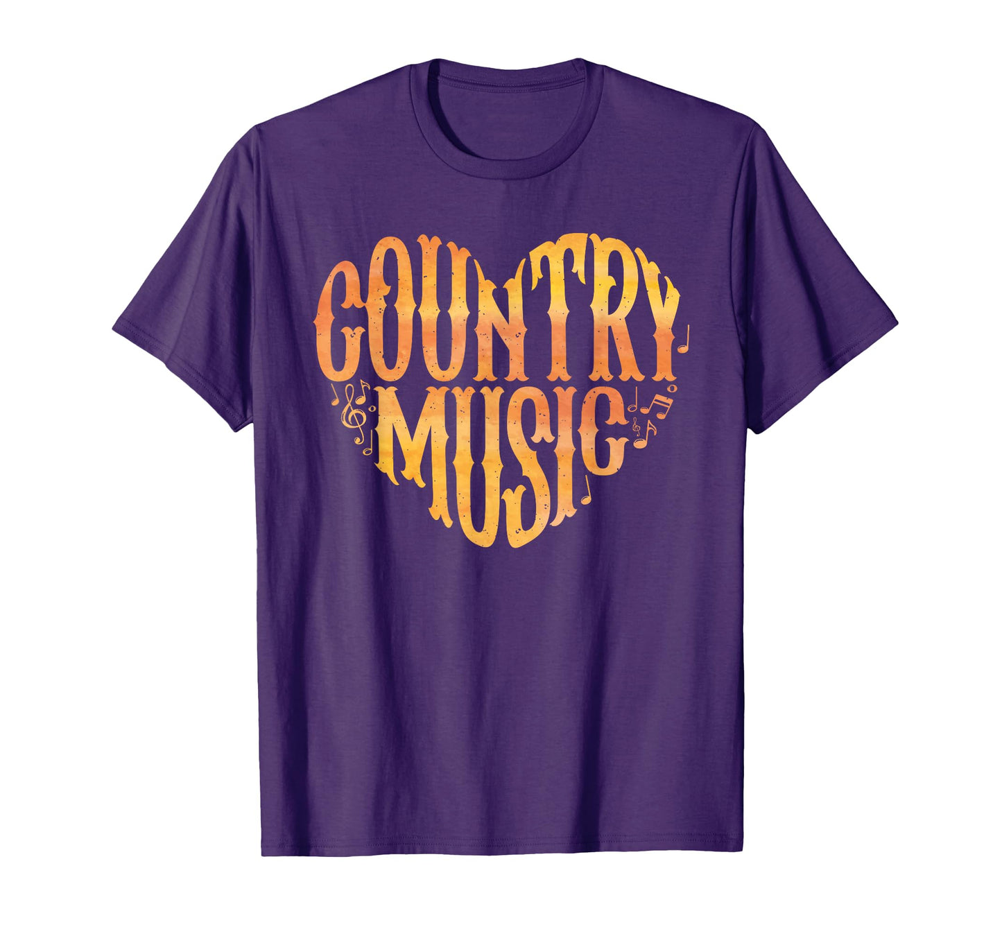 Cute Country Music Art For Men Women Concert Country Music T-Shirt