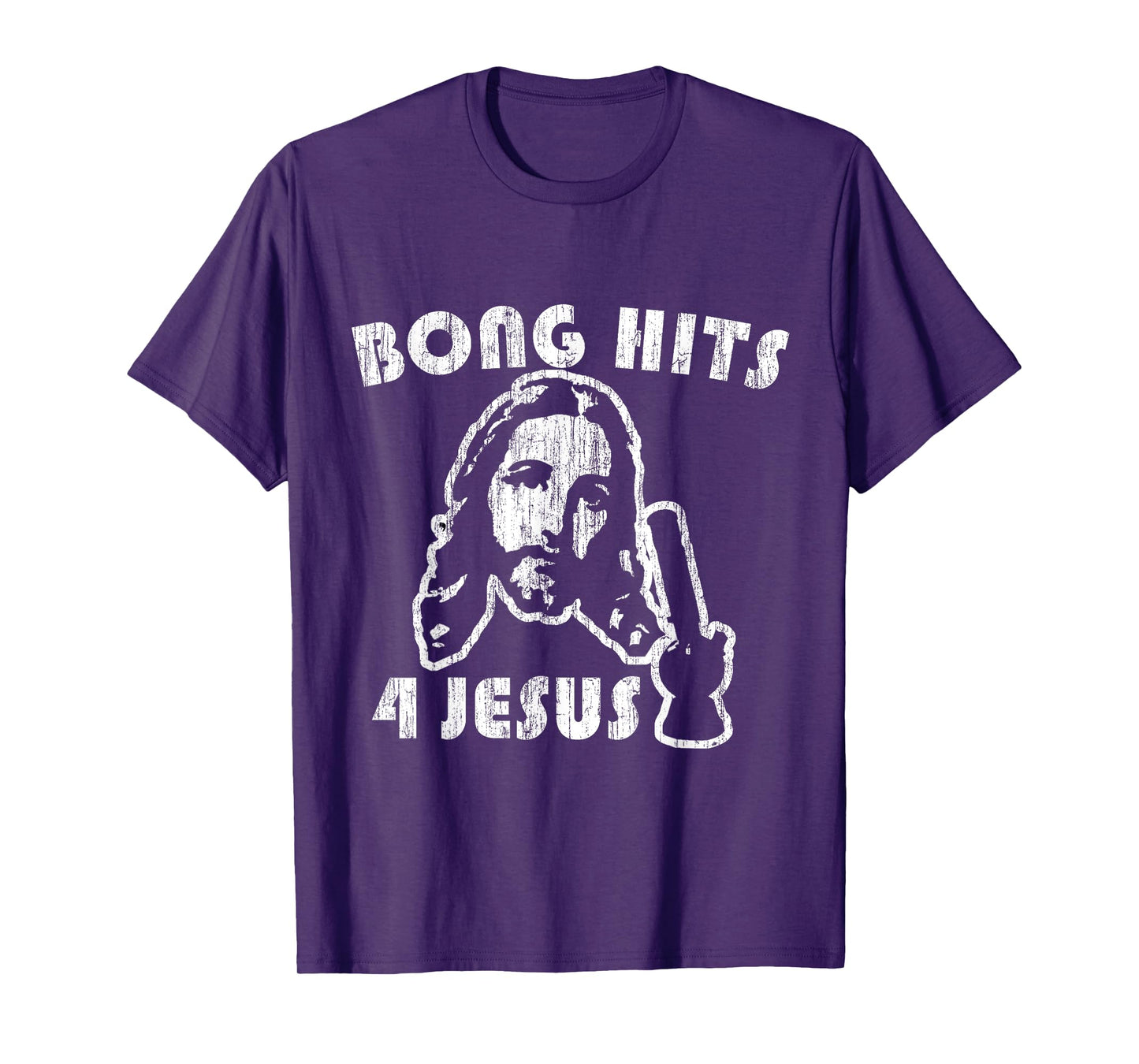 Flippin Sweet Gear Bong Hits 4 Jesus Unisex Adult T-Shirt Black Small