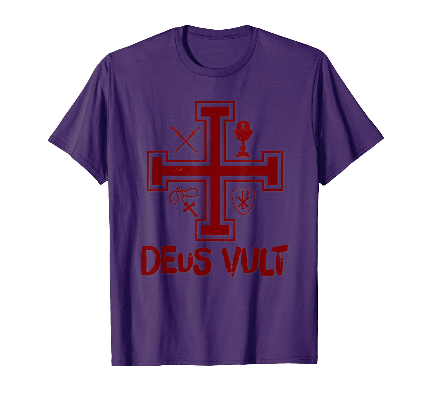 Catholic Knight Templar Crusader Cross T-Shirt