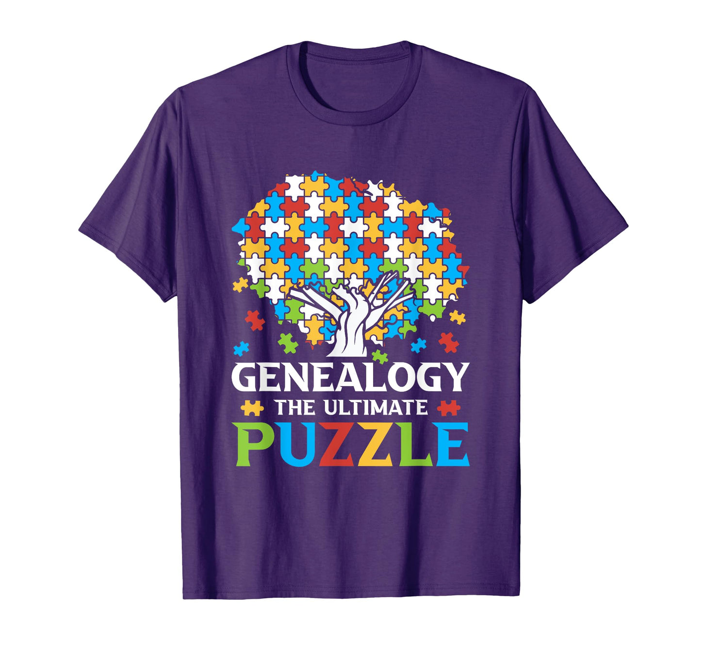 Genealogy The Ultimate Puzzle - Family History Ancestry T-Shirt