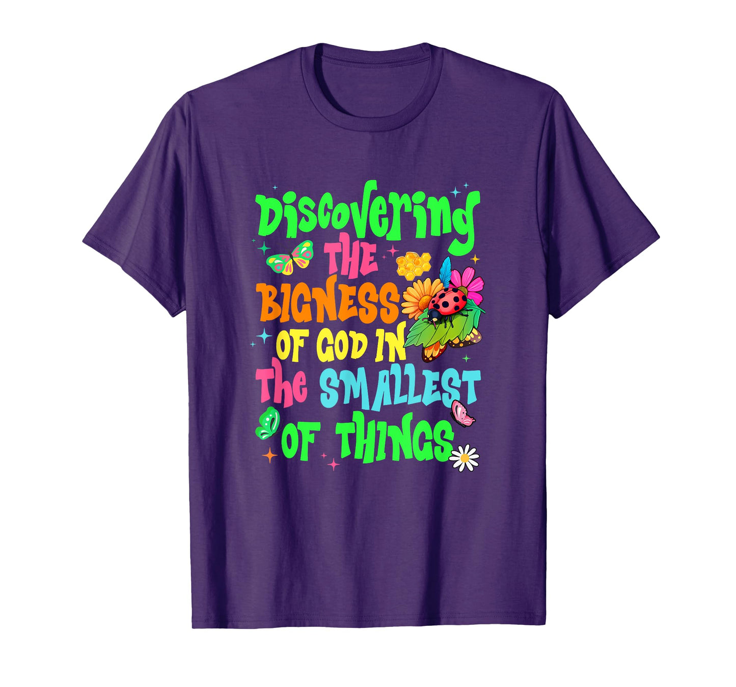Vbs 2025 Magnified Smallest Insects Adventure Vbs Christian T-Shirt