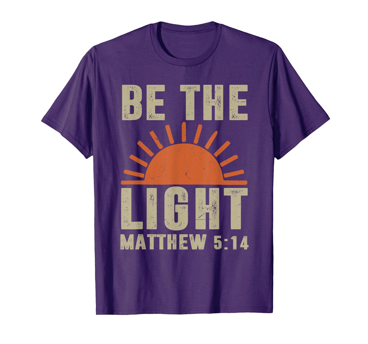 Be The Light Christian Jesus Toddler God Son Sister Brother T-Shirt