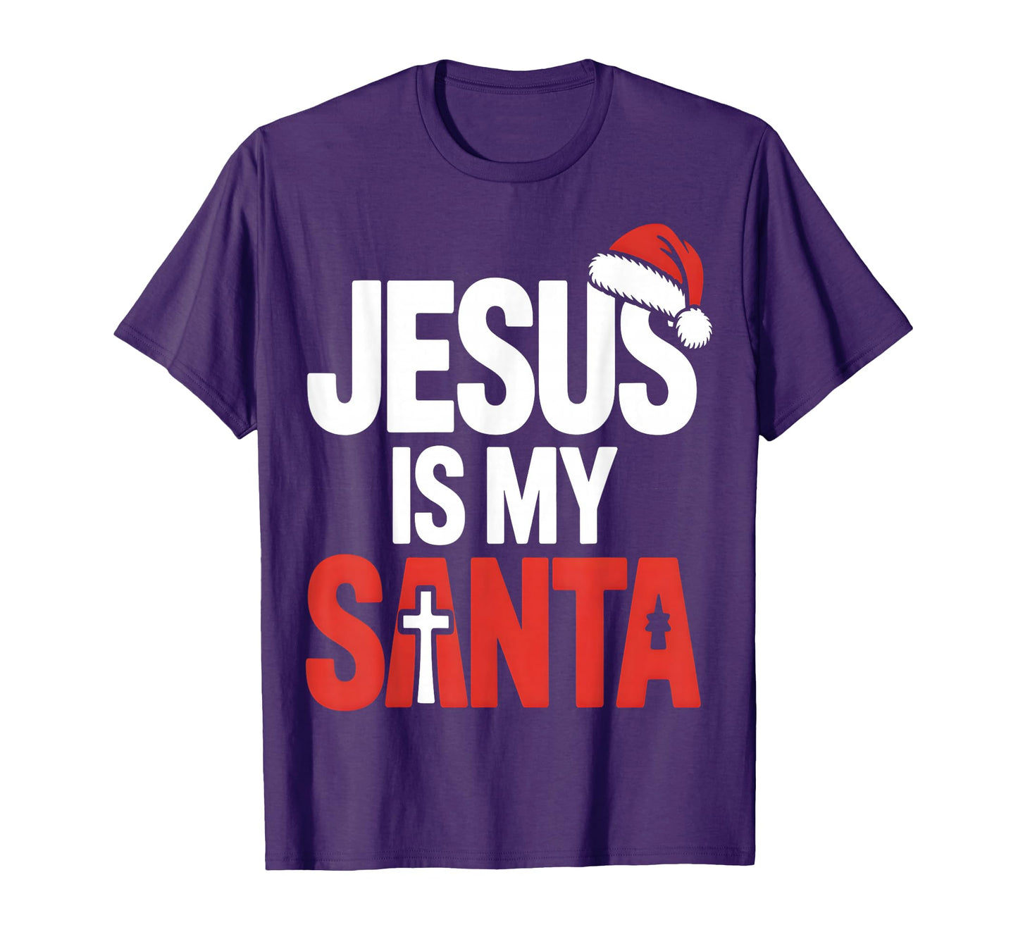Jesus is My Santa Christian Christmas T-Shirt