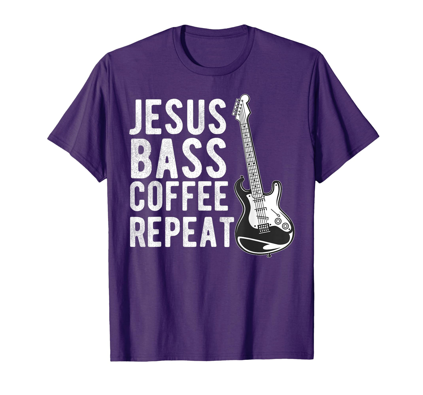 Christian Bass Guitar Player Worship Jesus Bassist Music T-Shirt