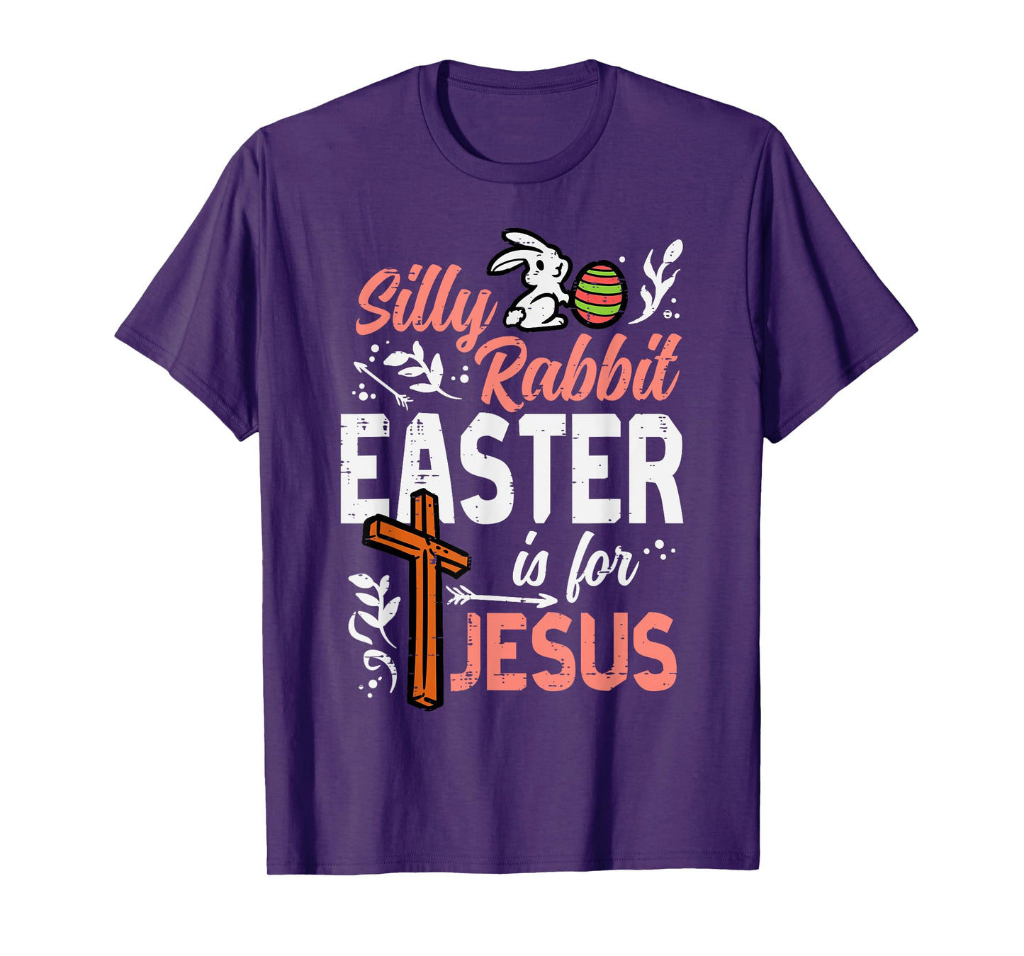 Christian Silly Rabbit Easter For Jesus Men Boys Teen Youth T-Shirt