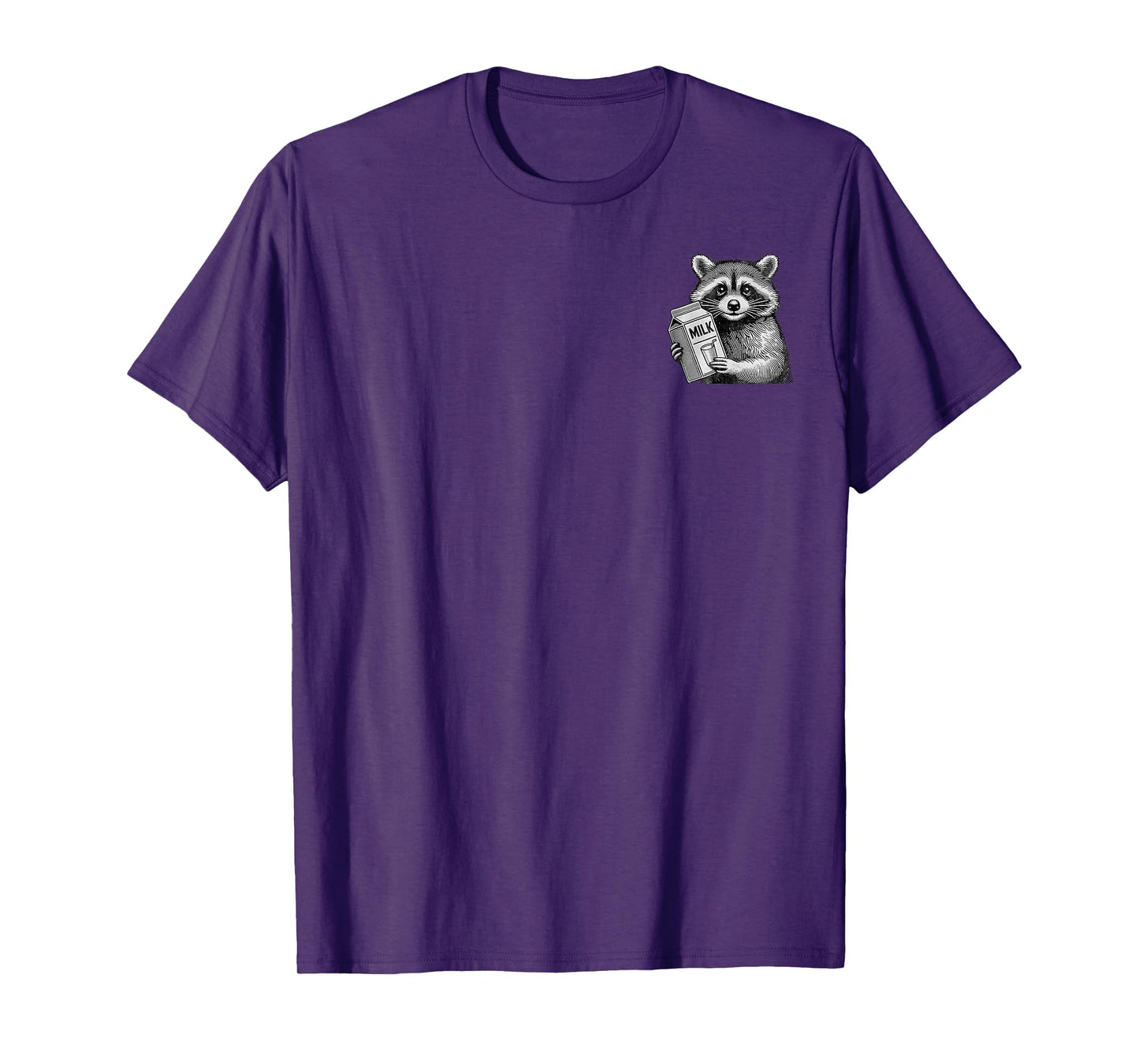 Just A Dad Who Always Came Back With The Milk 2 Side T-Shirt