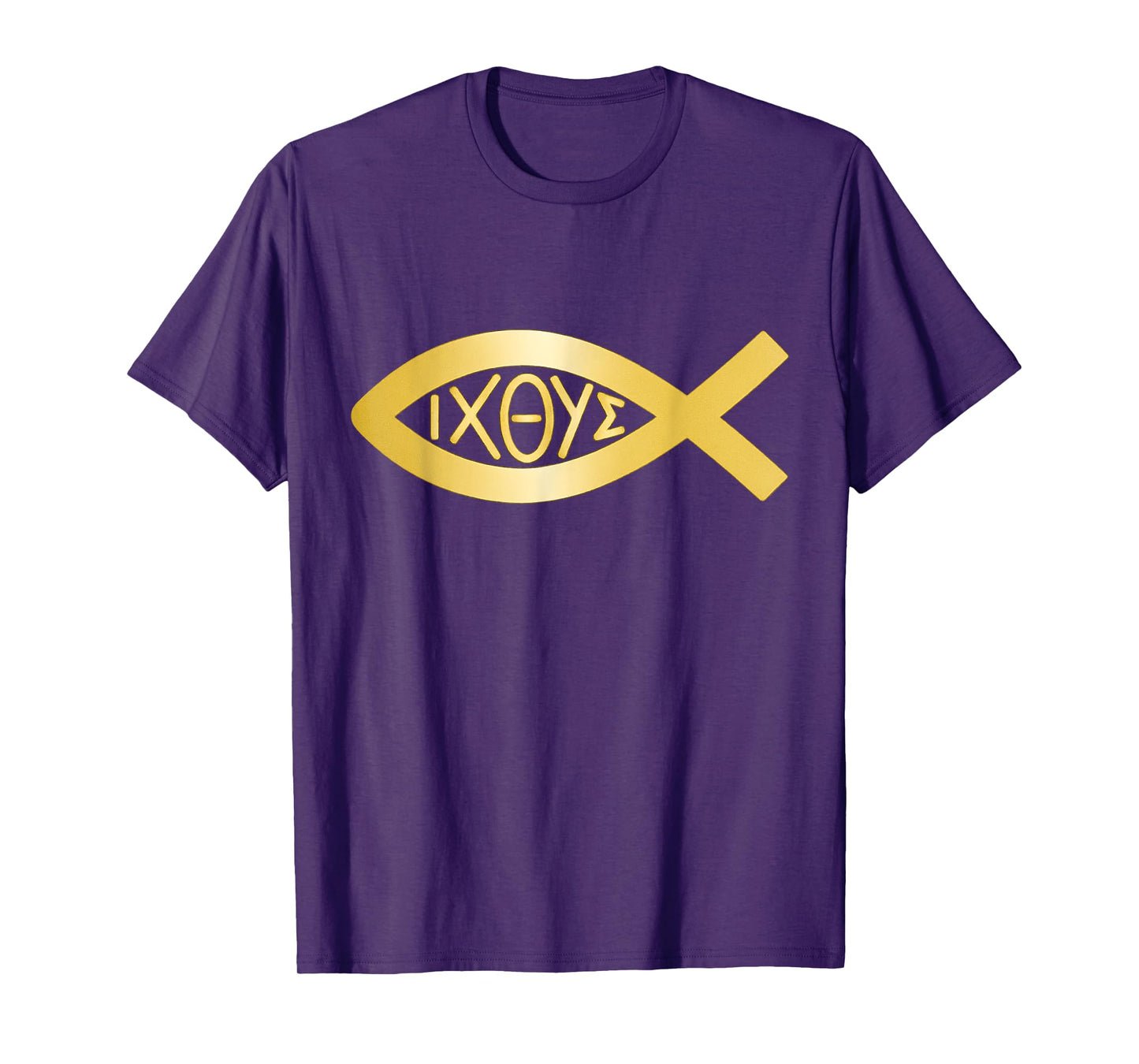 Christian Ichthys Ichthus Symbol - Jesus Fish T-Shirt