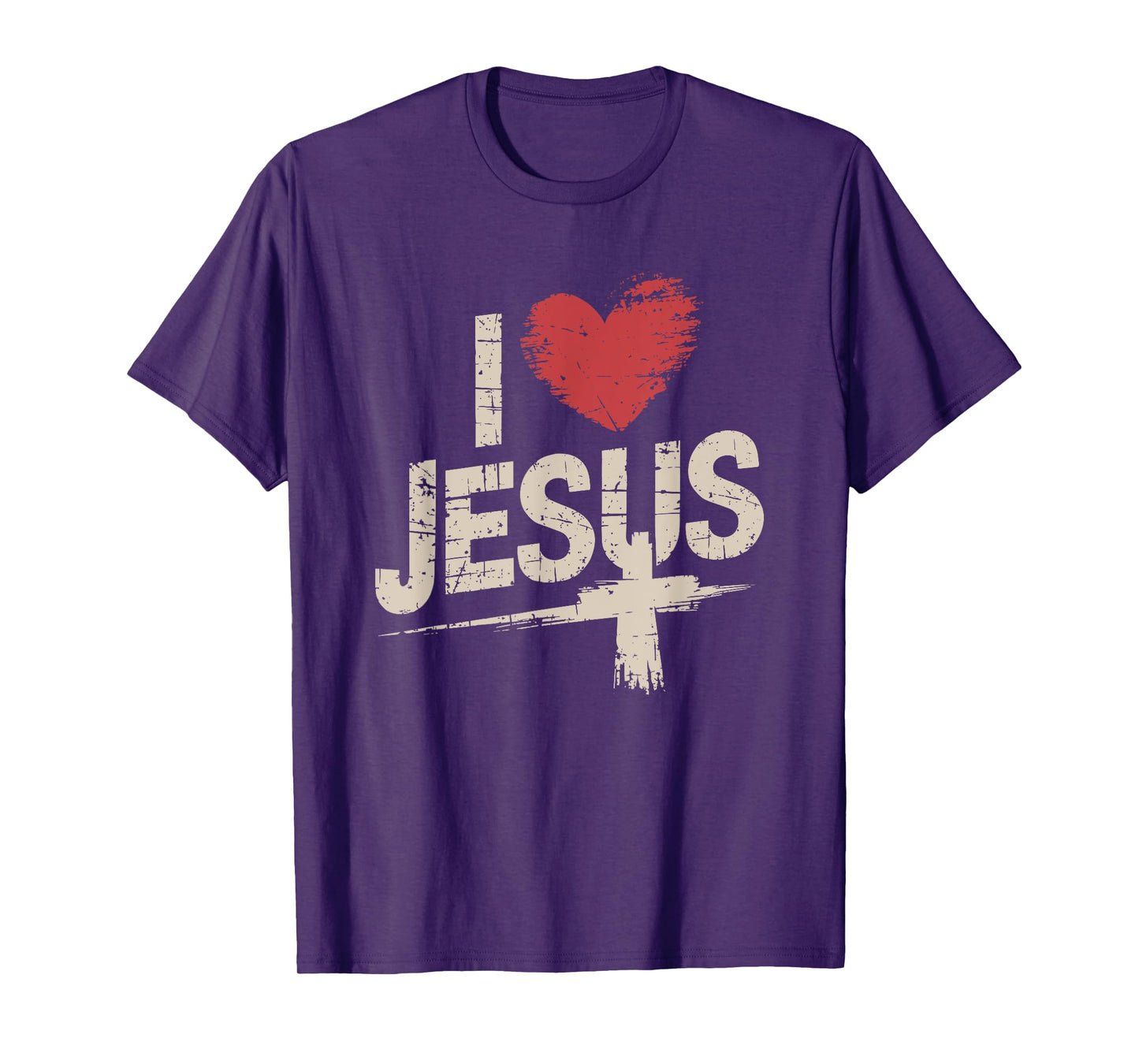 I Love Jesus, Christian Believer and God Christianity T-Shirt