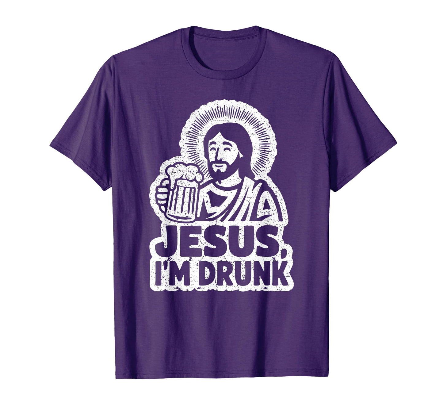 Jesus I'm Drunk Party Drinking Humor Pun Fun T-Shirt