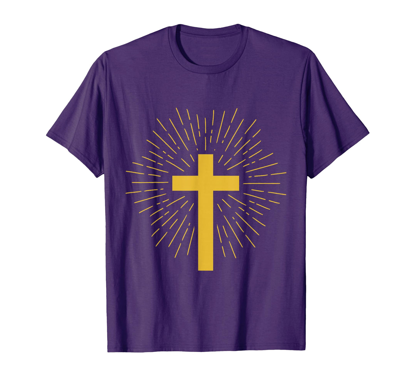 Vintage Cross Blessed Christian Faith Jesus Lover Spiritual T-Shirt