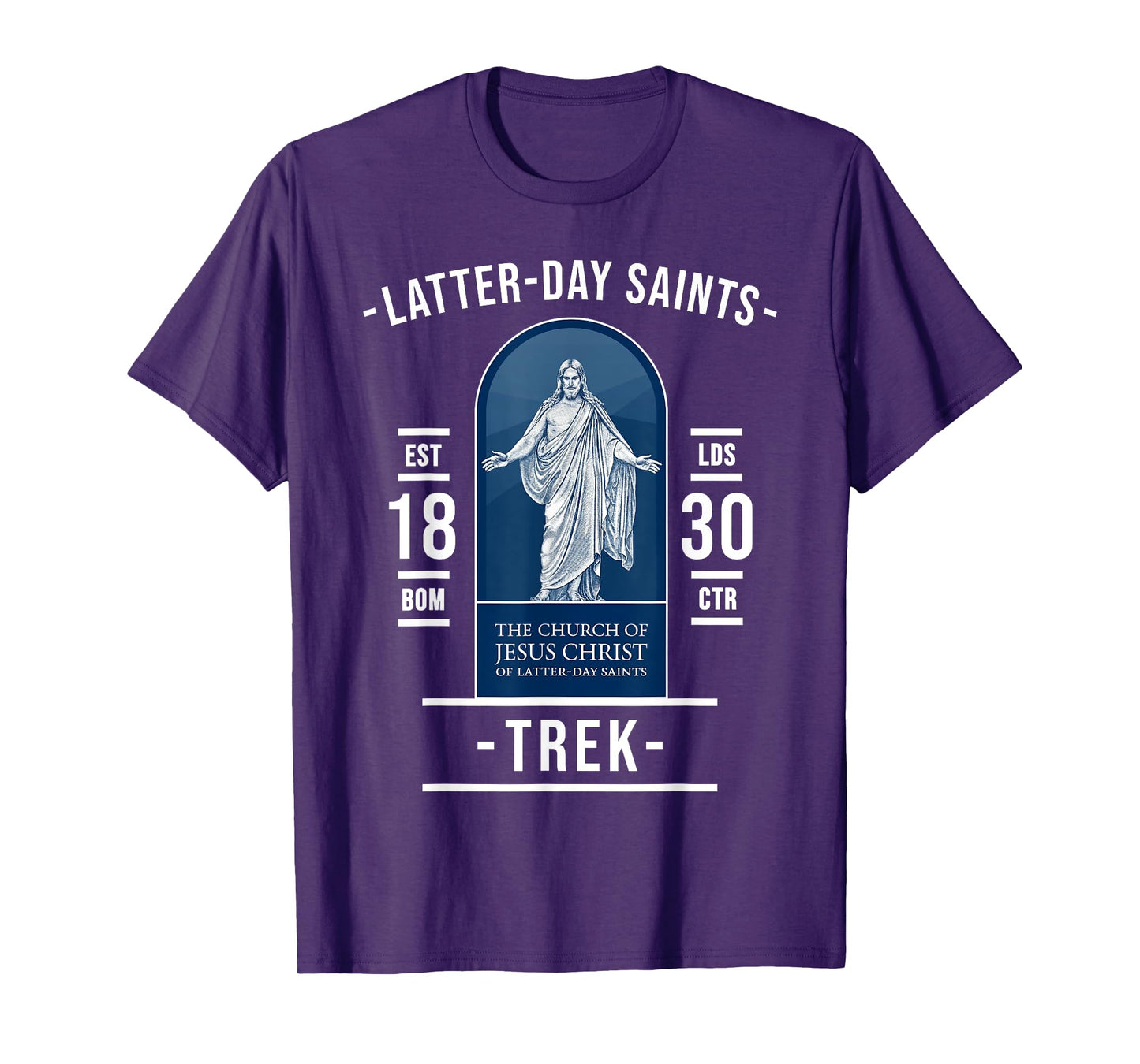 Latter-Day Saints Trek - Faith Walk with Lord Jesus Christ T-Shirt
