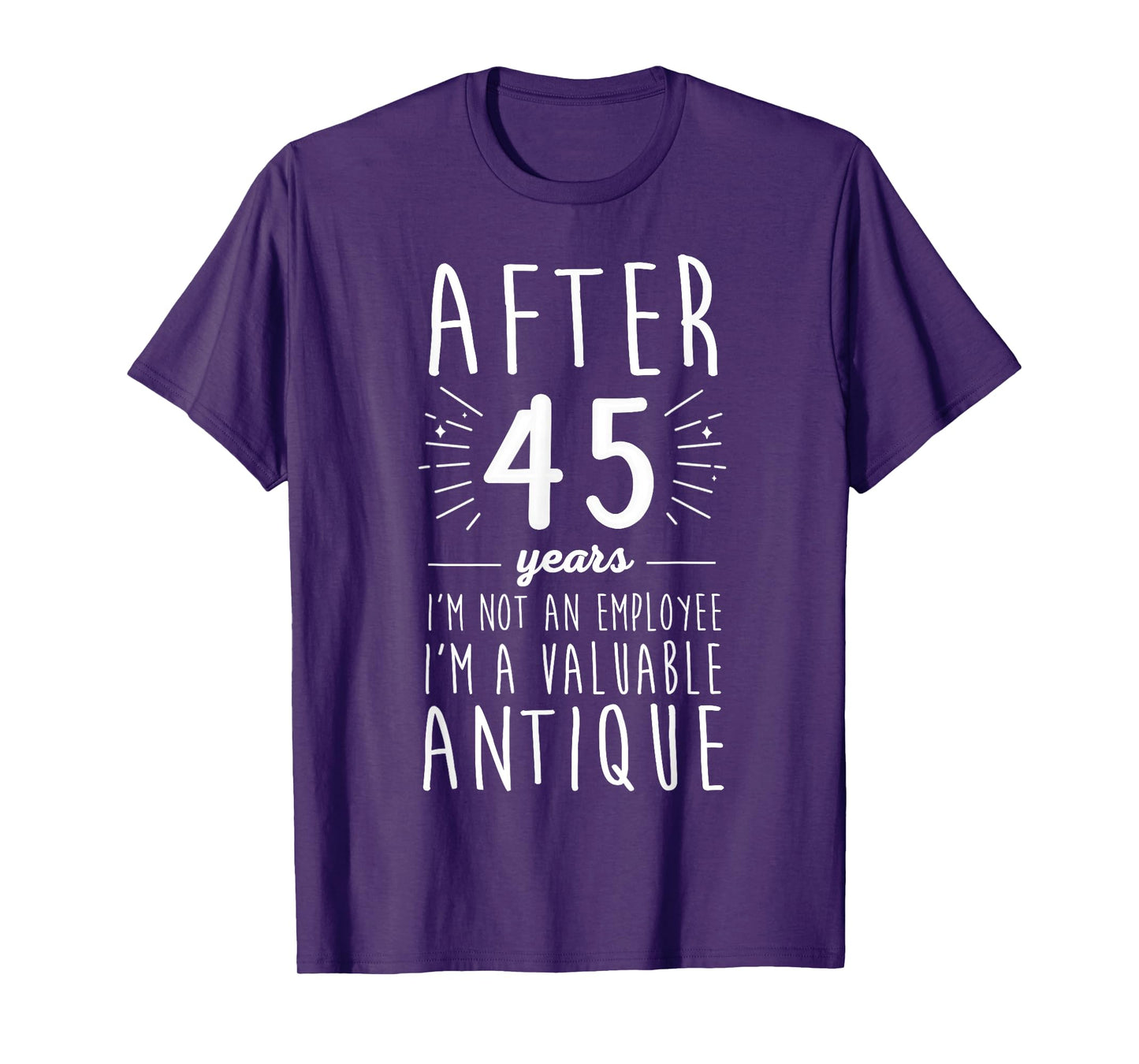 Celebrate 45 Years Work Anniversary Fun 45 Years of Service T-Shirt
