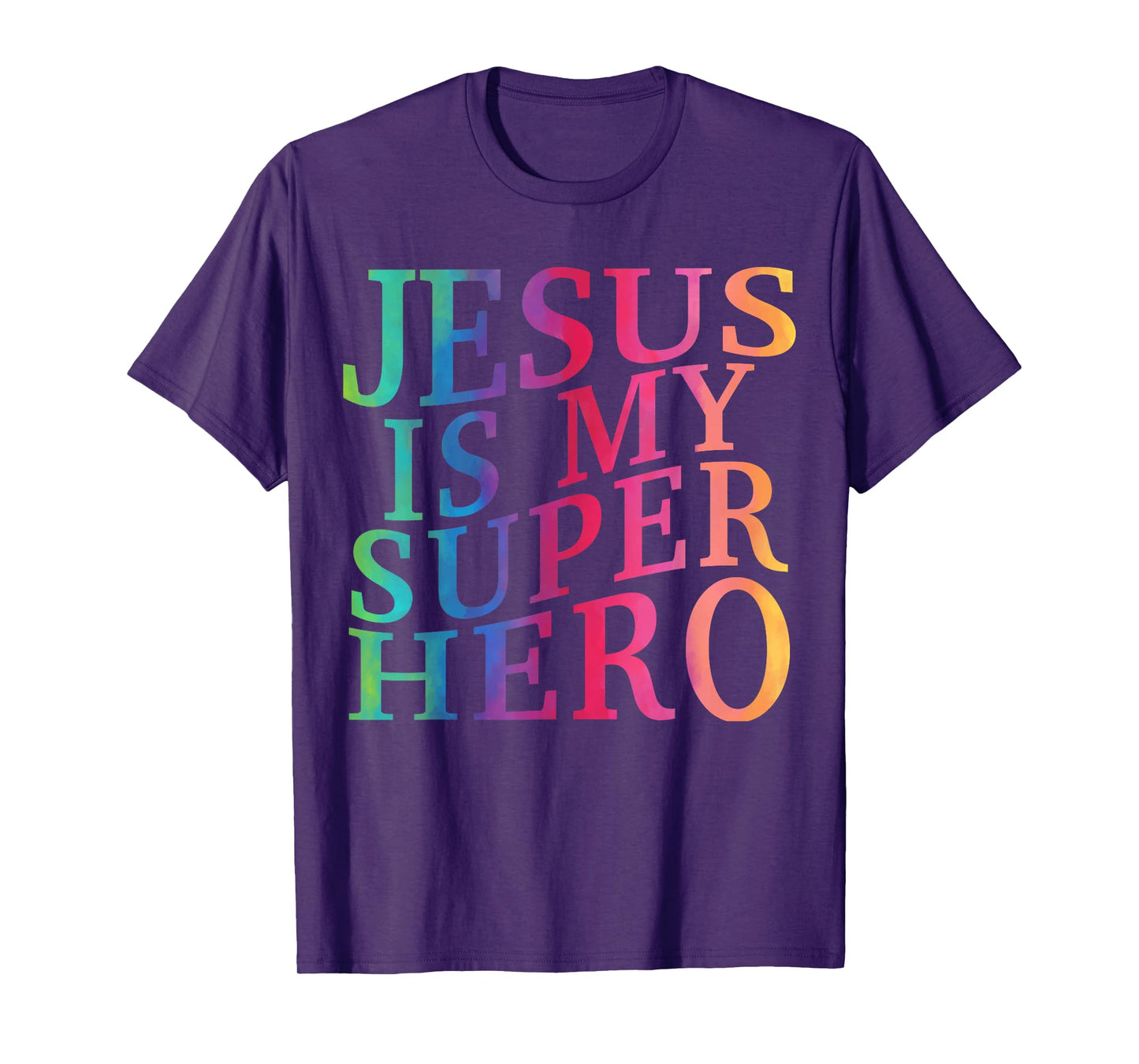 Toddler Jesus is My Superhero Christian God Son Brother Kids T-Shirt