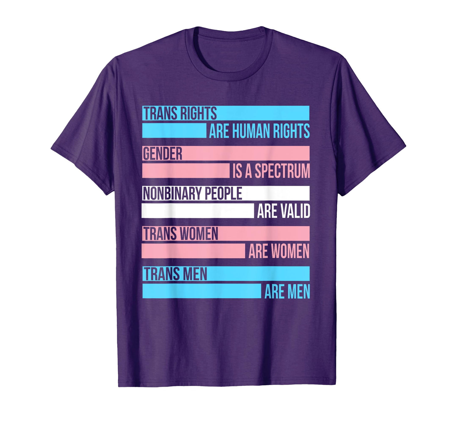 Trans Rights are Human Rights Gender is A Spectrum T-Shirt