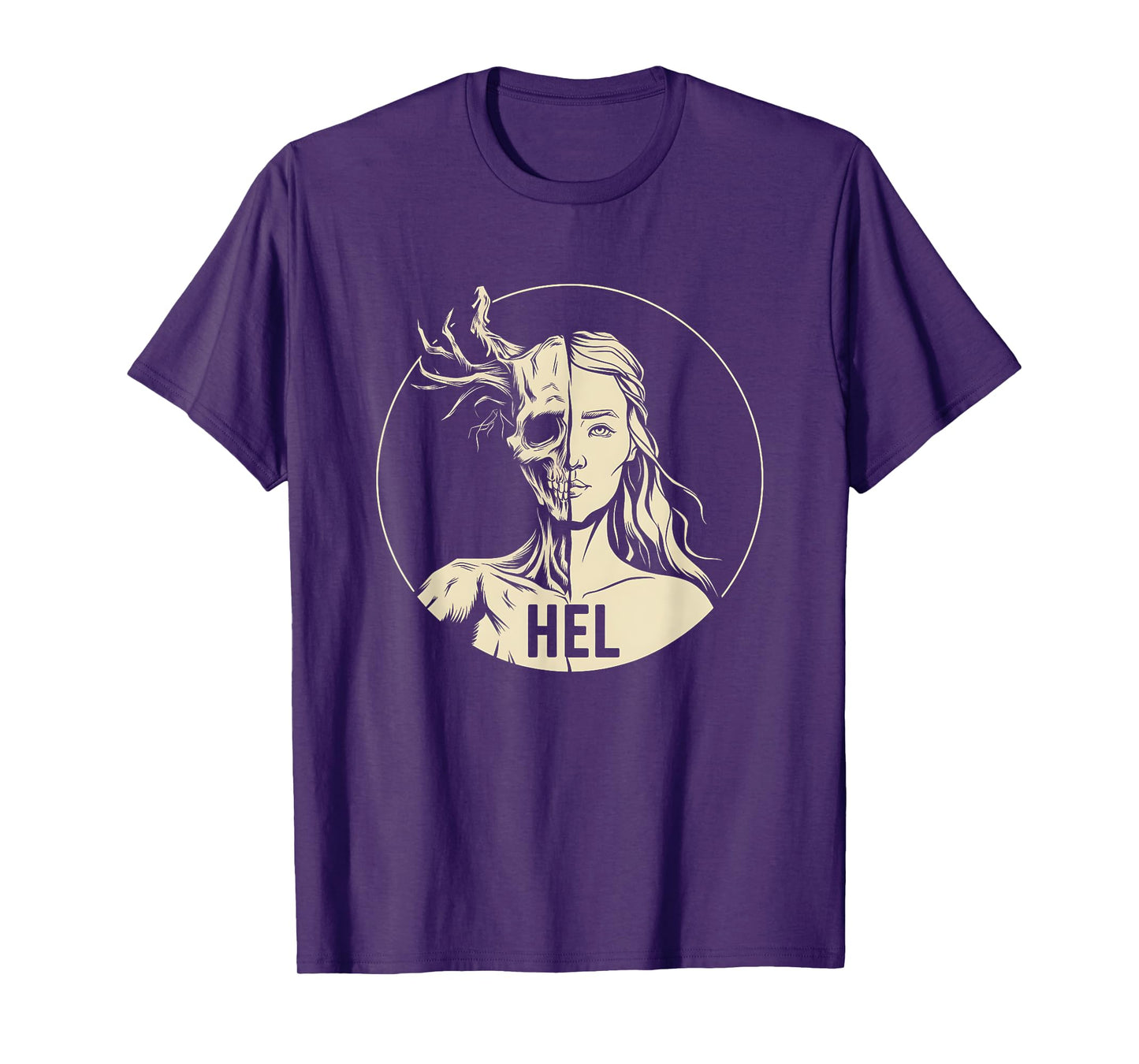 Hel Viking Goddess of the Underworld Hel T-Shirt