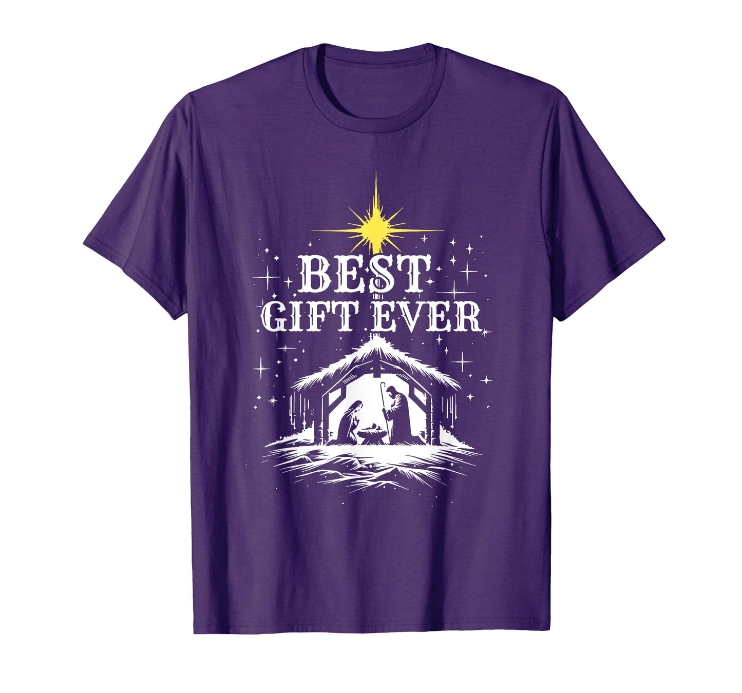 Best Ever Christmas Cool Jesus Nativity Scene Christian T-Shirt