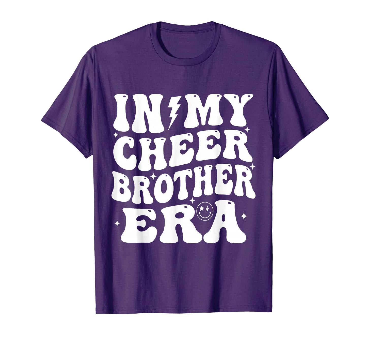 In My Cheer Brother Era Cheerleading Sports Cheerleader Bro T-Shirt