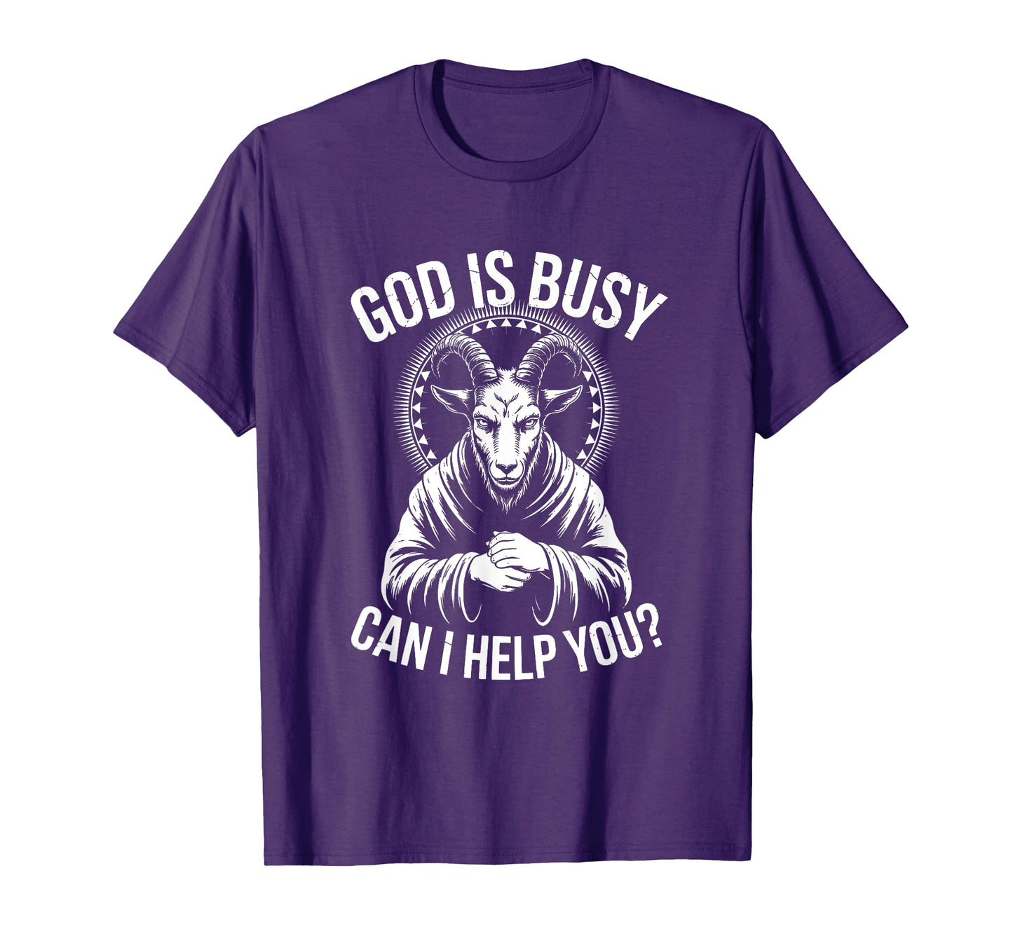 God is busy! Can I help you? T-Shirt