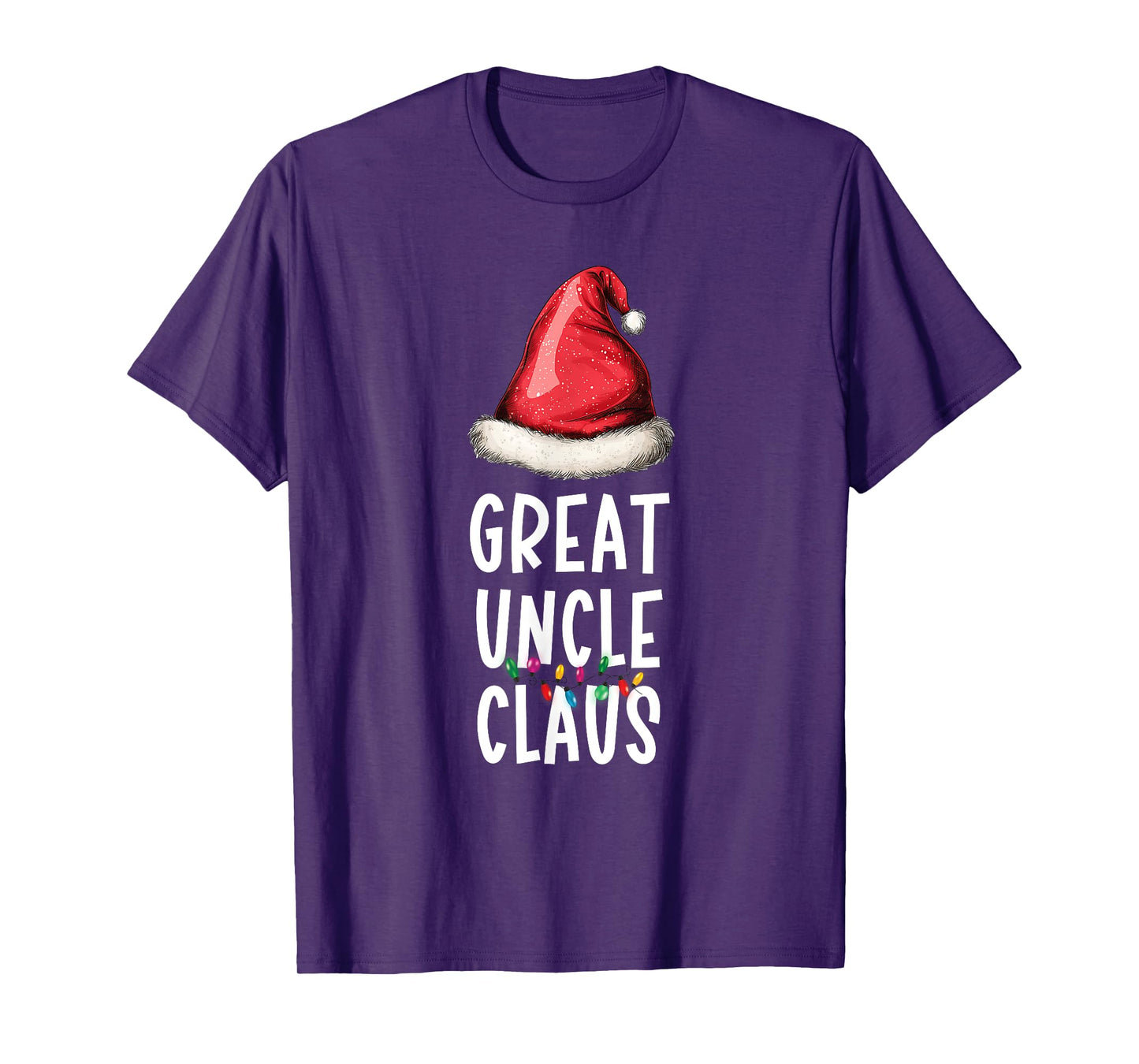 Family Great Uncle Claus Christmas Santa's Pajama Matching T-Shirt