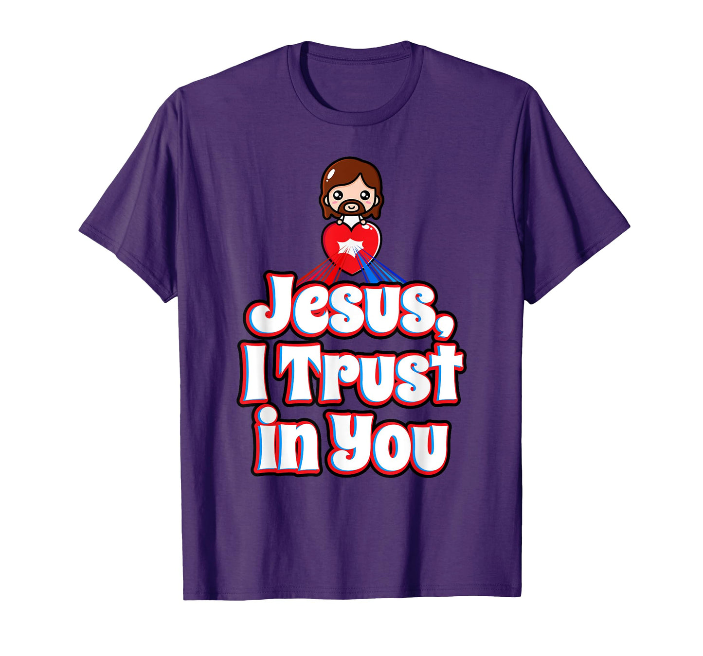 Divine Mercy for Kids Jesus I Trust in You St Faustina Cute T-Shirt