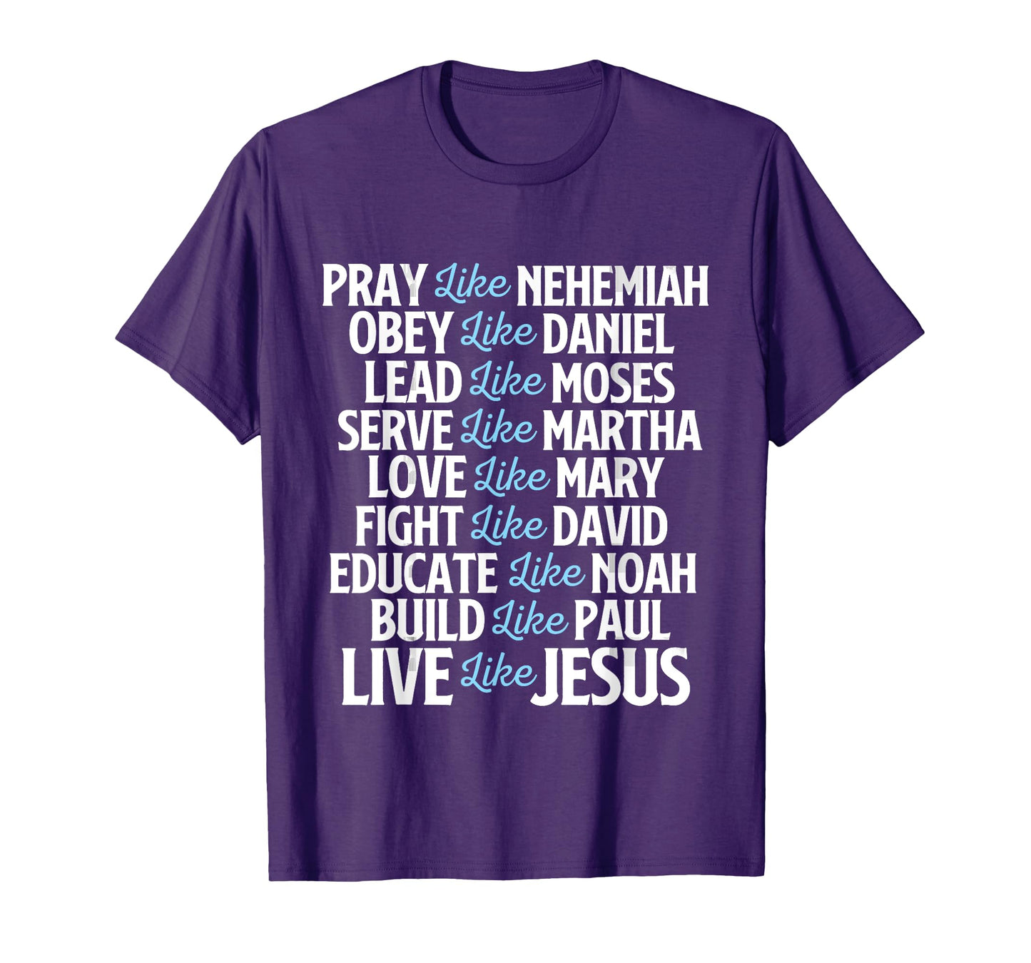 Pray Like Nehemiah - Christian Faith Jesus Christ Religious T-Shirt