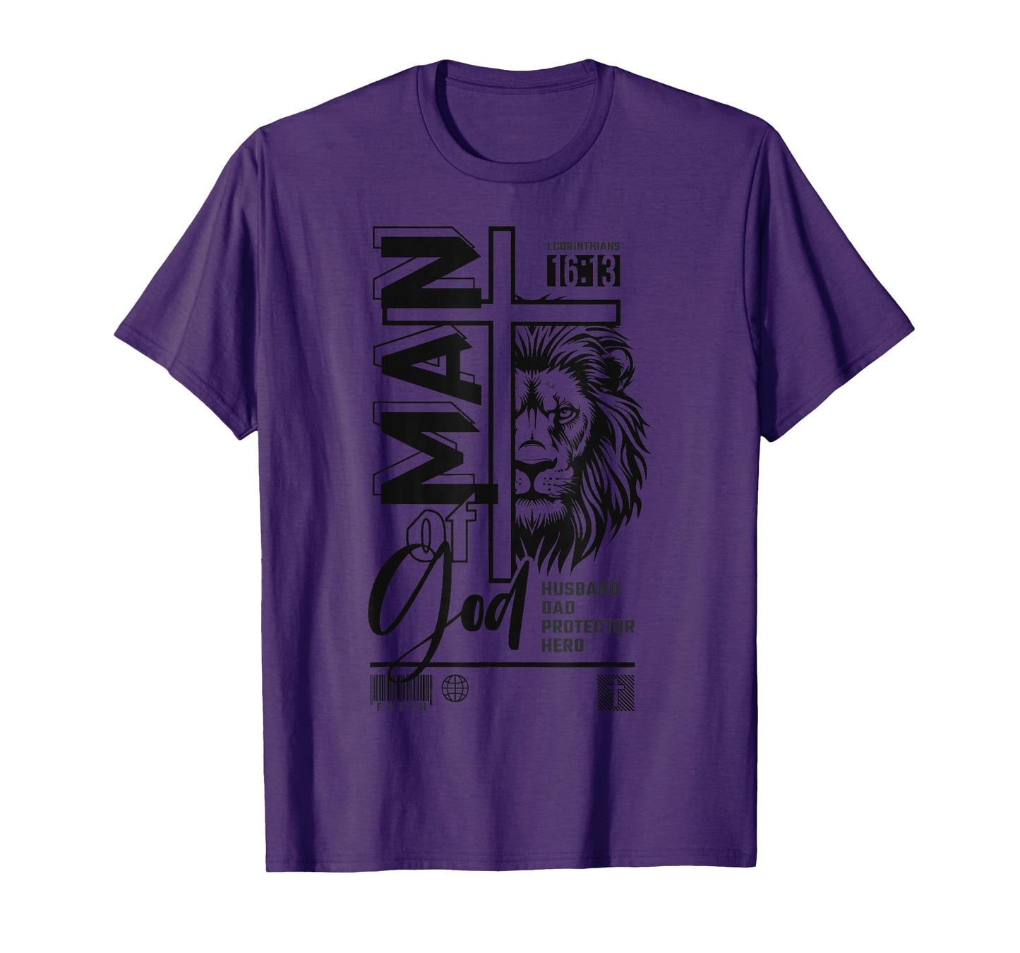 Man of God Lion of Judah T-Shirt
