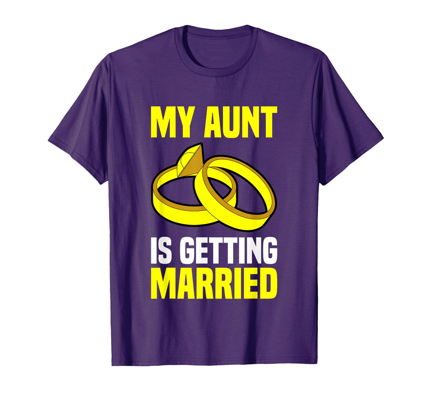 My Aunt Is Getting Married - Niece And Nephew Of The Bride T-Shirt