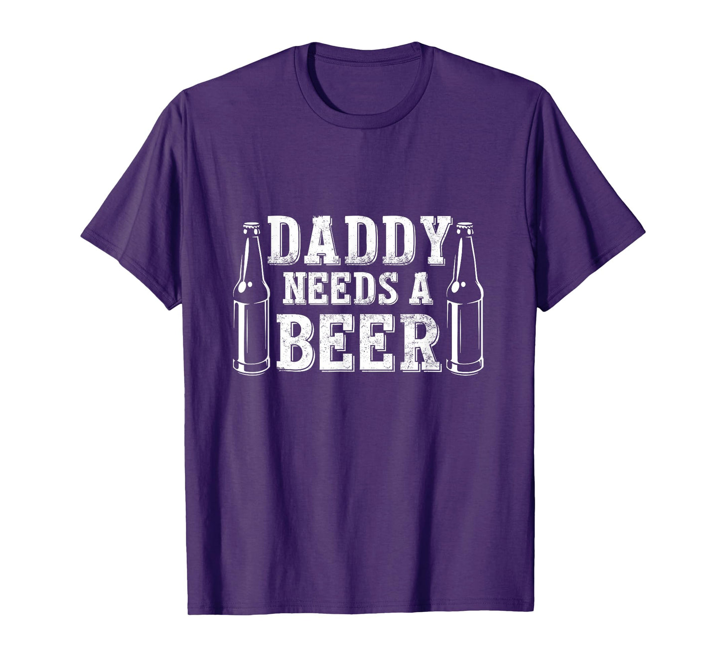 Fathers Day Green Beer Day Daddy Needs a Beer Funny Green T-Shirt