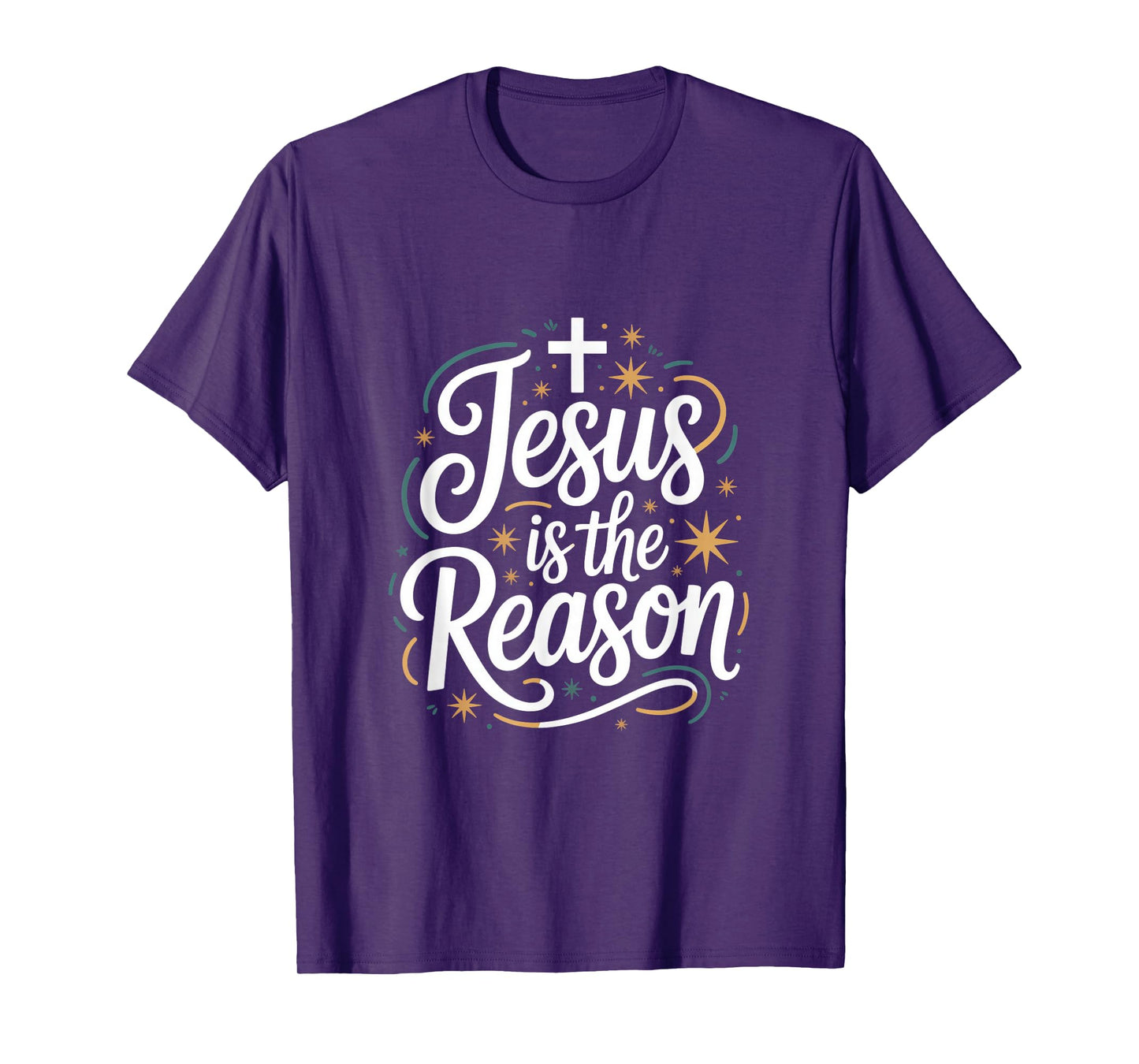 Jesus is The Reason Christian Christmas Faith T-Shirt