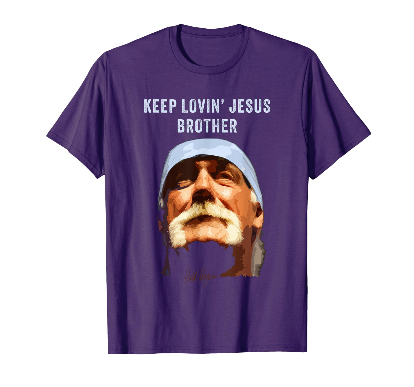Keep Lovin' Jesus Brother – Wrestling Commemorative Faith T-Shirt