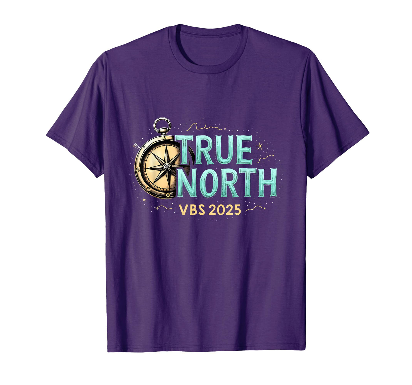 True North VBS 2025 Christian Compass Faith T-Shirt