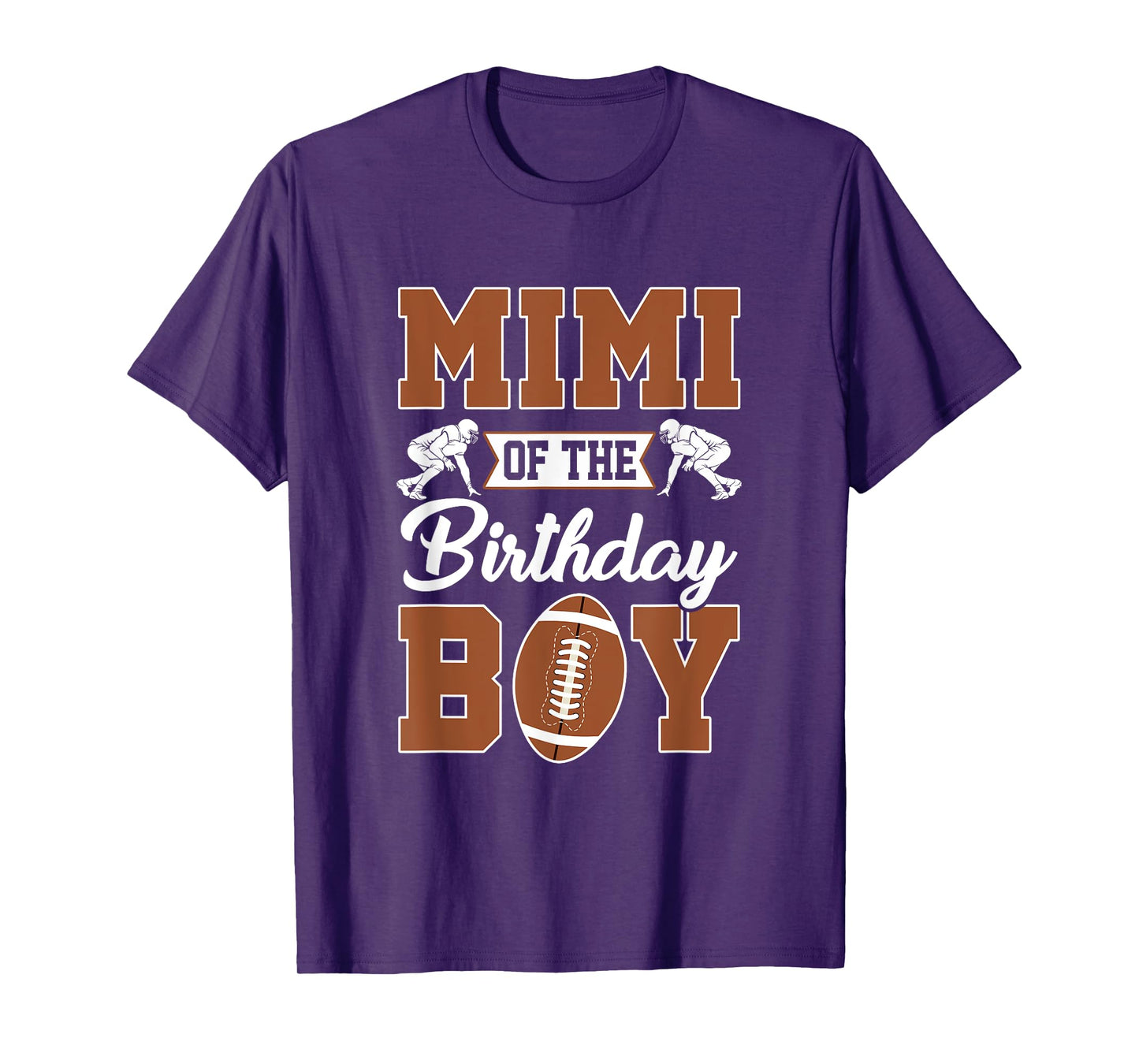 Mimi Of The Birthday Boy Football Party Family Matching T-Shirt
